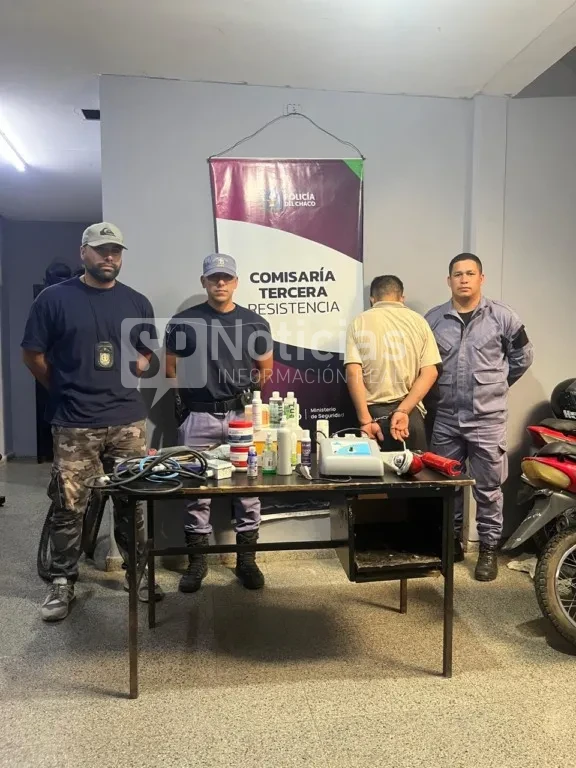 Lo atraparon justo cuando robaba productos estéticos